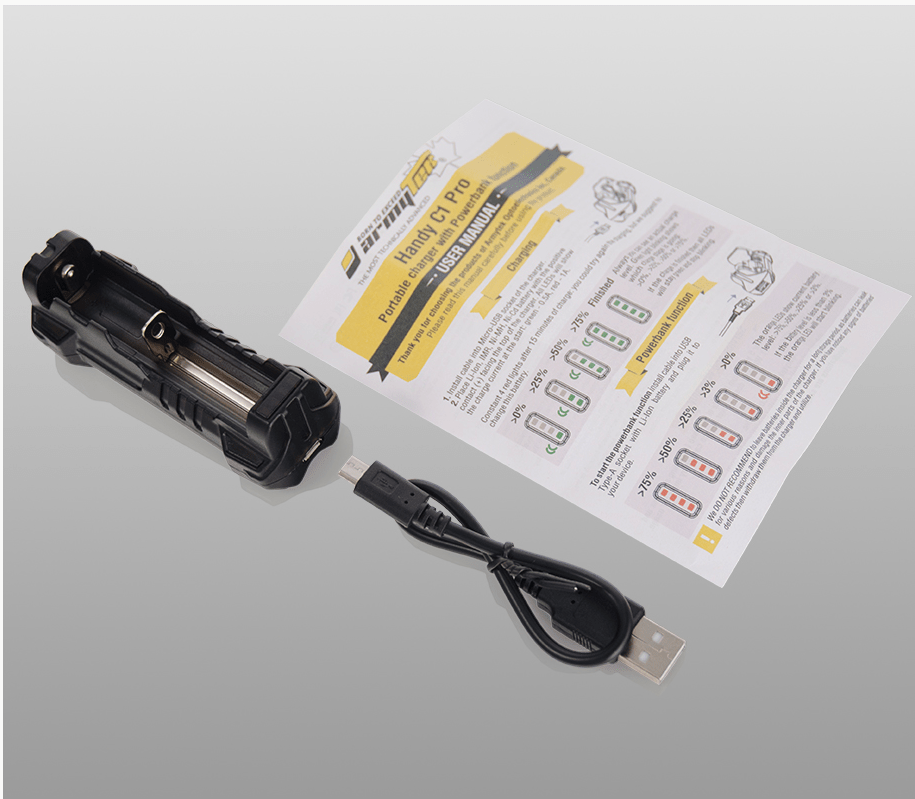 Armytek Handy C1 Pro Charger | Armytek