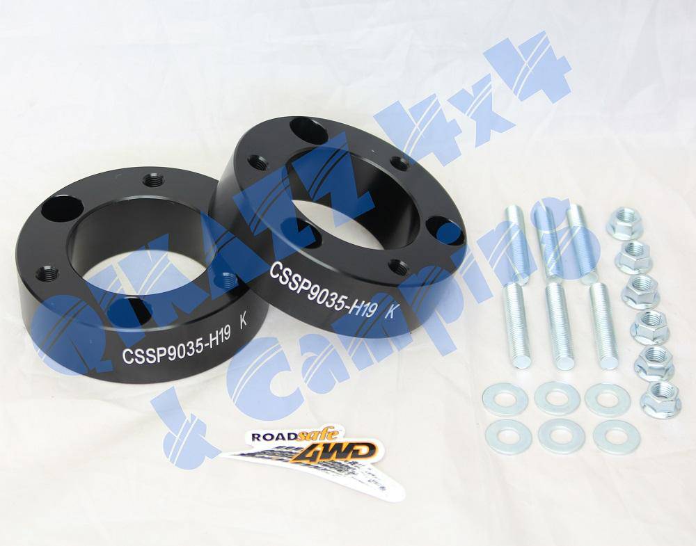 Roadsafe 4wd 35mm Front Coil Strut Spacers for Toyota Prado 120 series 2003 onwards  - CSSHIL35 | Roadsafe