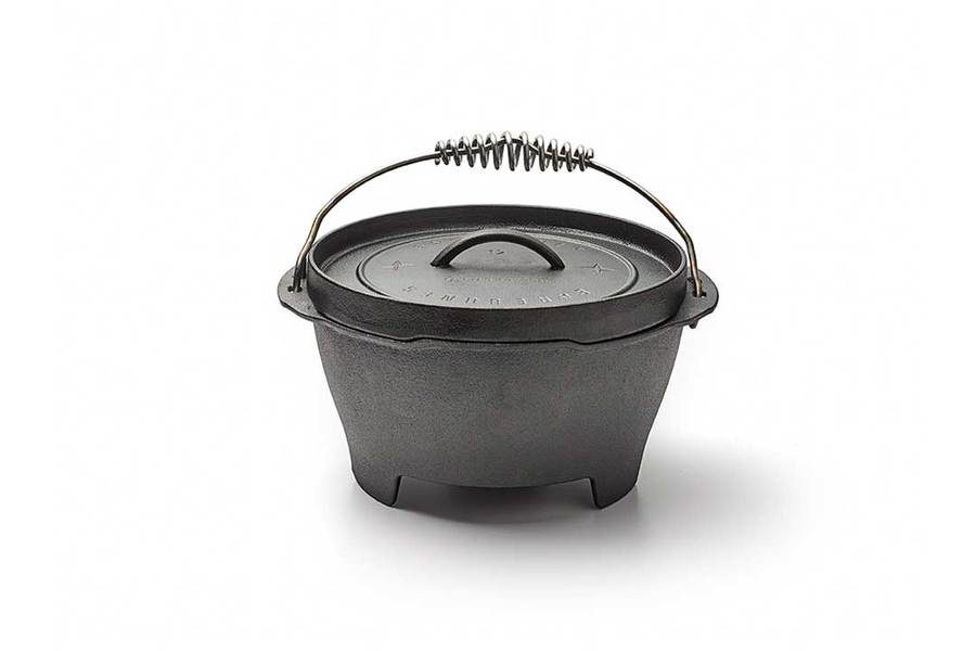 Barebones Cast Iron Dutch Oven - 12 Inch | Barebones