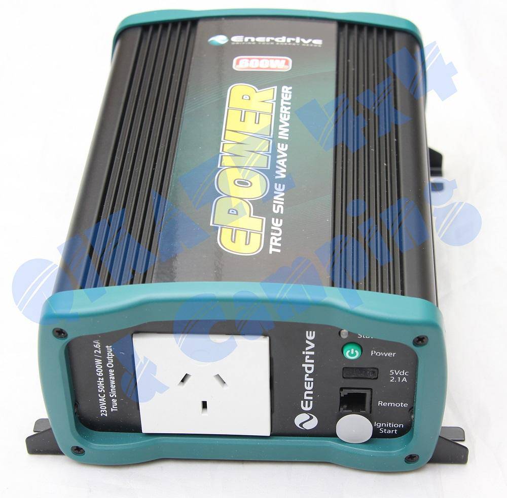 Enerdrive ePOWER 600W Generation 2 True Sine Wave Inverter - EN1106S-12V | Enerdrive