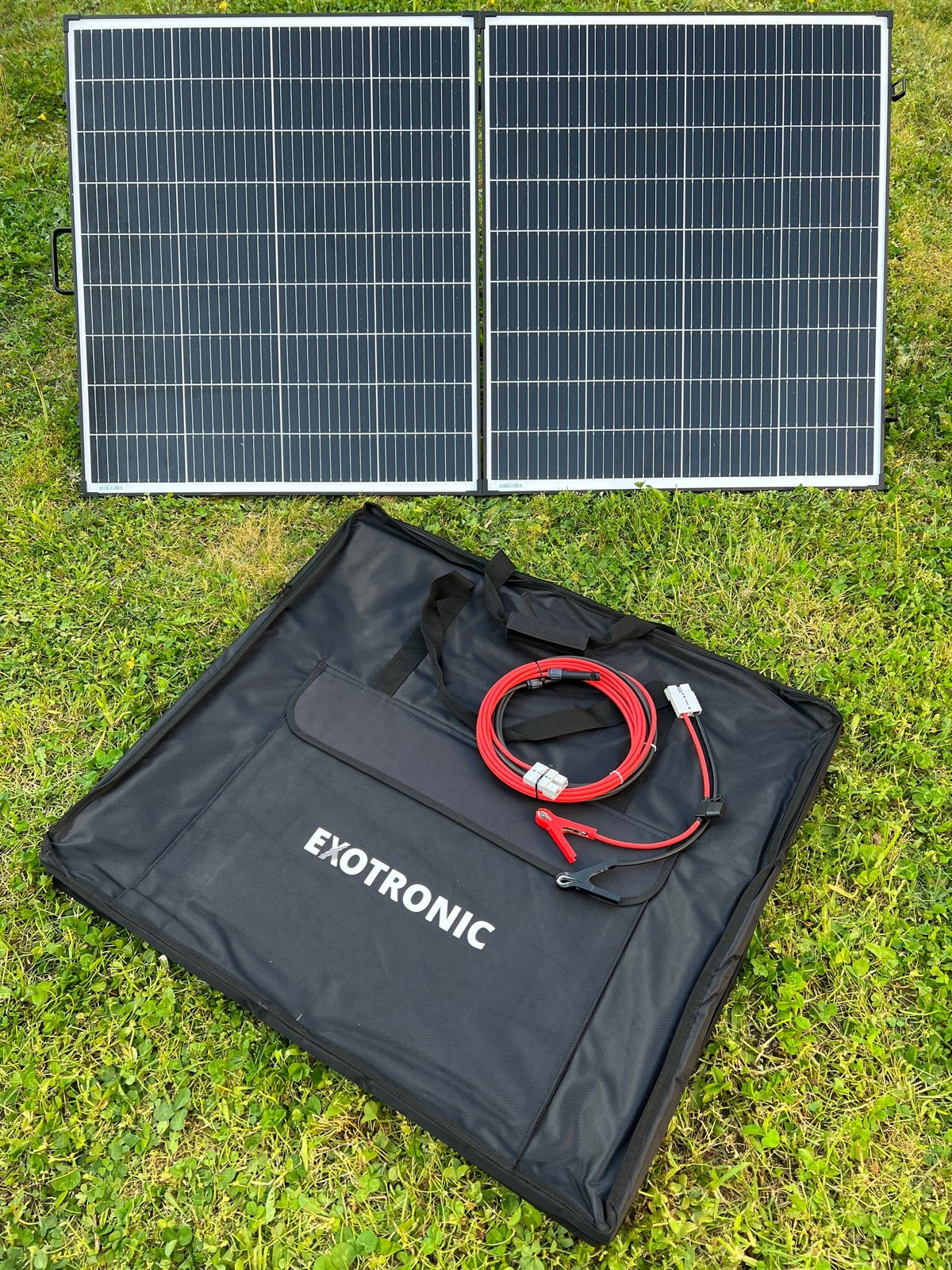 Exotronic 200W Portable Folding Solar Panel - No Controller | Exotronic