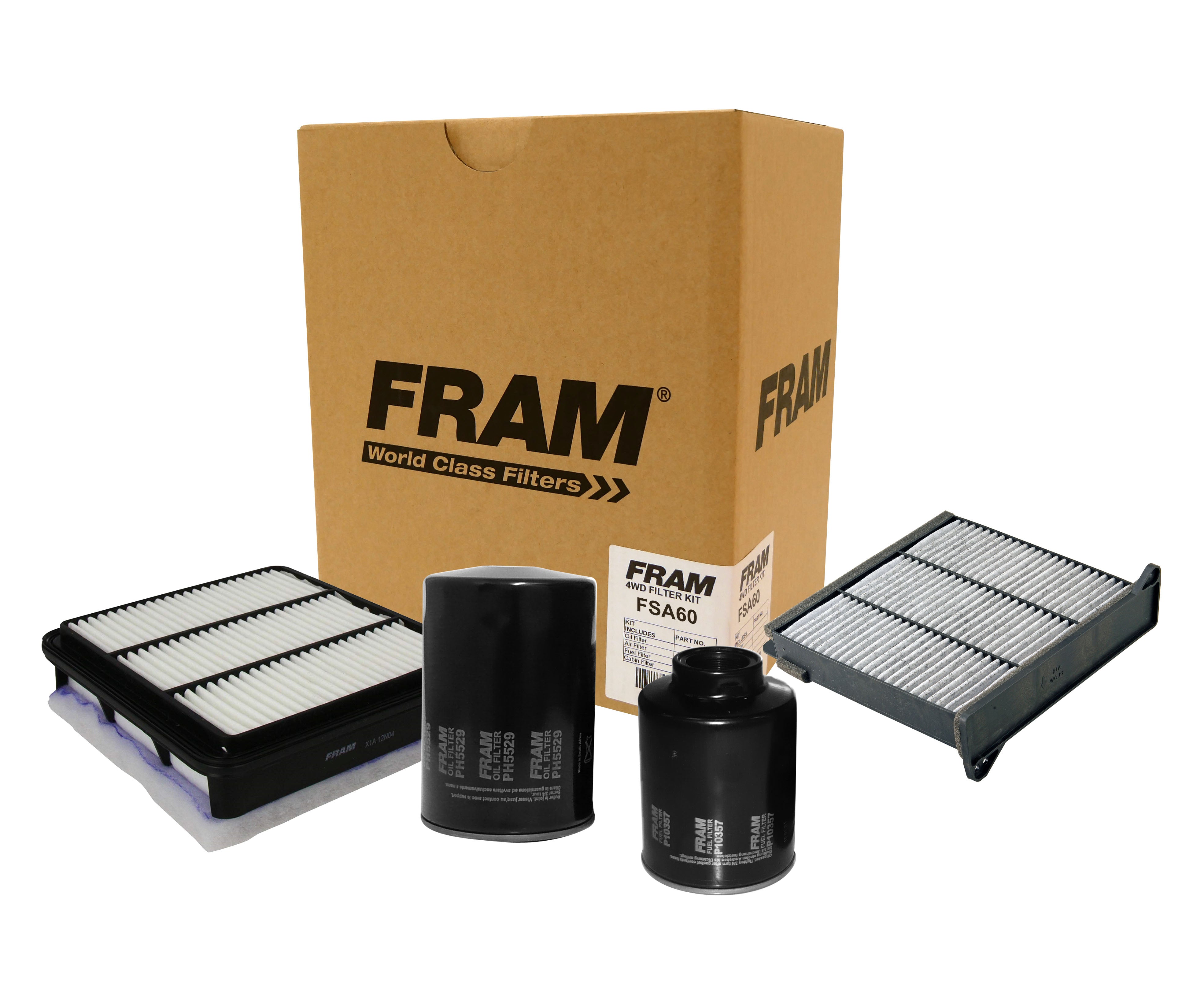 FRAM 4wd Filter Kit for Mitsubishi Triton ML 3.2L TD | FRAM