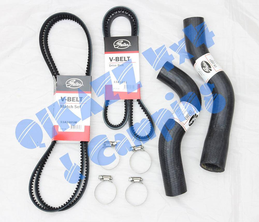 Gates Emergency Radiator Hose & Fan Belt Kit for Toyota Landcruiser HZ