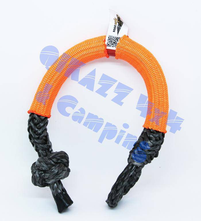 Roadsafe 4wd BLUE Alloy Rear Recovery Hitch + Soft Shackle | Roadsafe