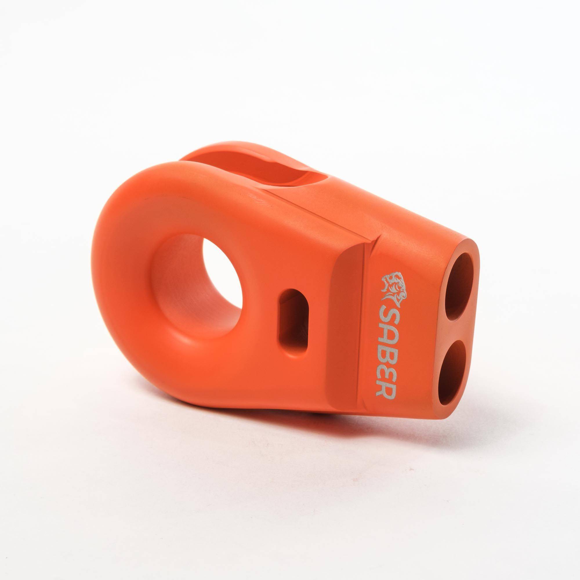 Saber Offroad 6061 Aluminium Spliced Winch Thimble – Cerakote Orange | Saber Offroad