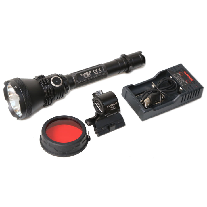 Klarus XT32 Torch Gun Mounted Kit Incl. Magnetic Mount and Accessories | Klarus