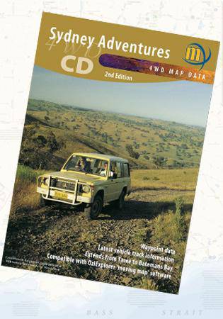 Meridian Sydney Adventures 4WD CD - Digital Map | Meridian