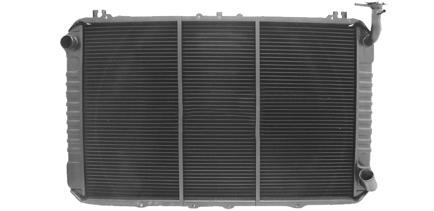 Adrad OEM Brass / Copper Radiator for Nissan Patrol GQ Y60 TB42 4.2L Petrol Manual '88/97 | Adrad