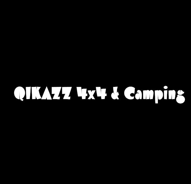 QIKAZZ 30cm Vinyl Sticker - White | QIKAZZ 4x4 & Camping