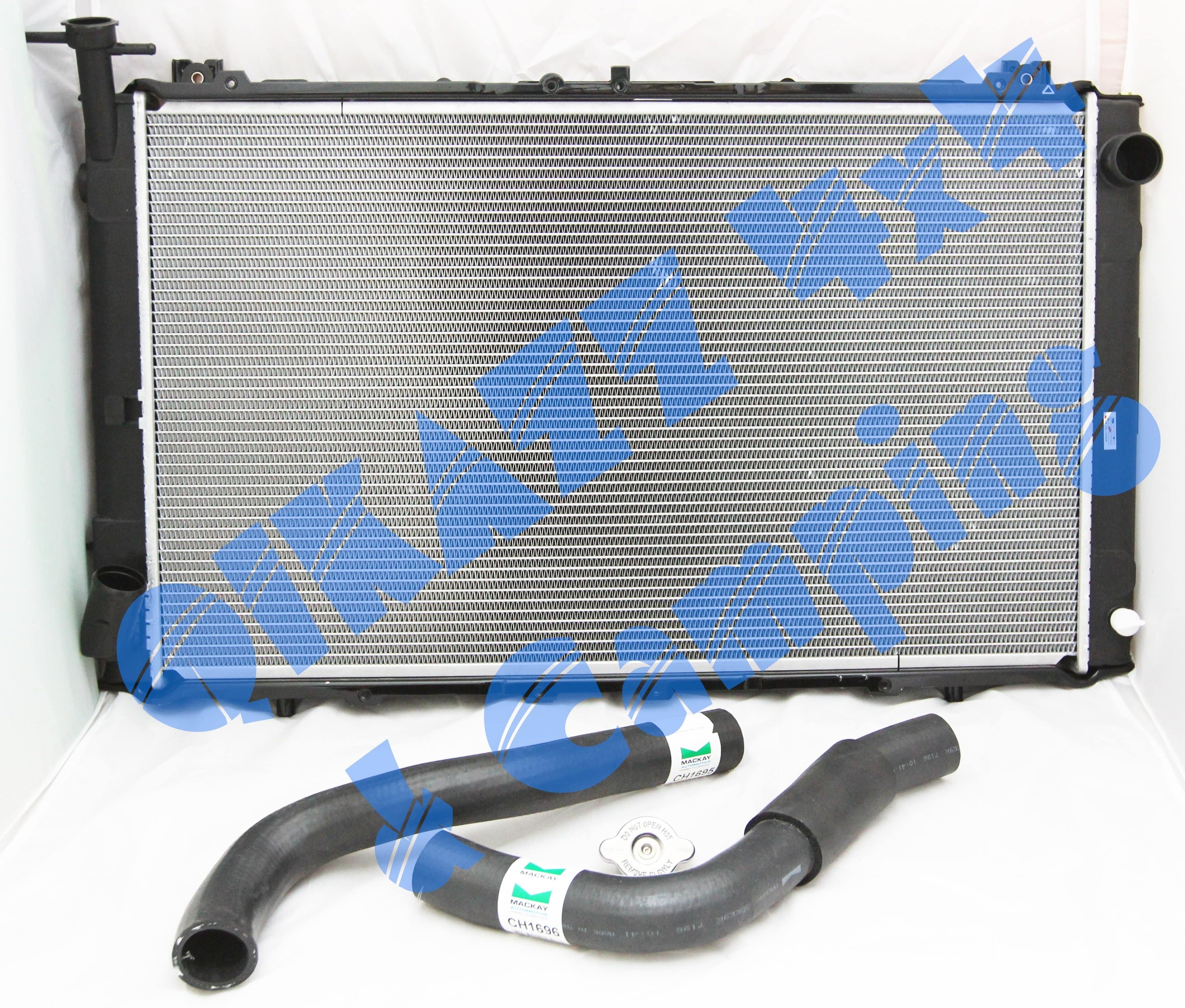 Koyorad Manual Alloy / Plastic Radiator + Hoses & Cap for Nissan Patrol GQ TD42 | Koyorad