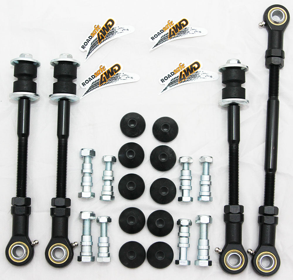 Roadsafe 4wd Sway Bar Extension Link for 2" - 8" Full Kit for Nissan Patrol GU | Roadsafe