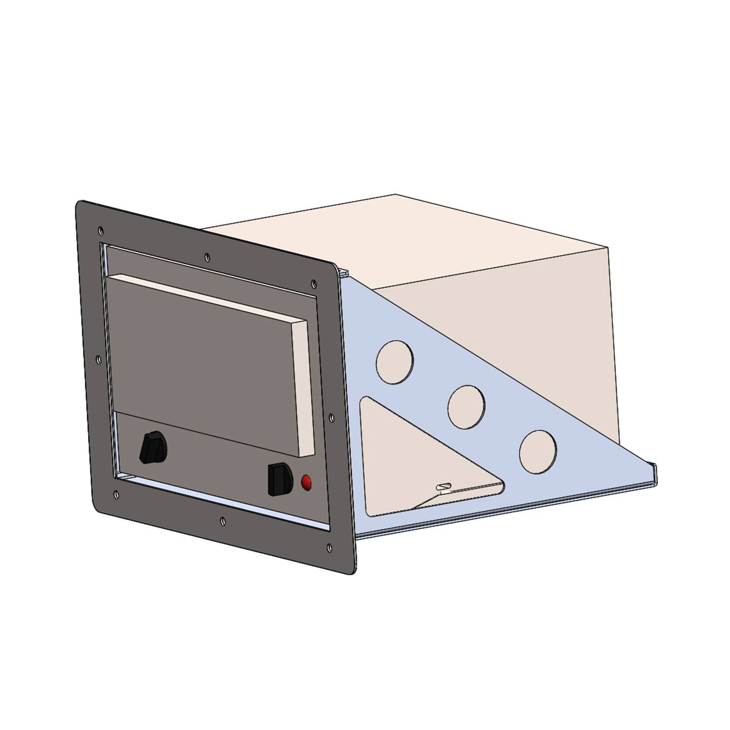 SMW Cargo Barrier / Canopy Side Mount for Travel Buddy Marine Oven
