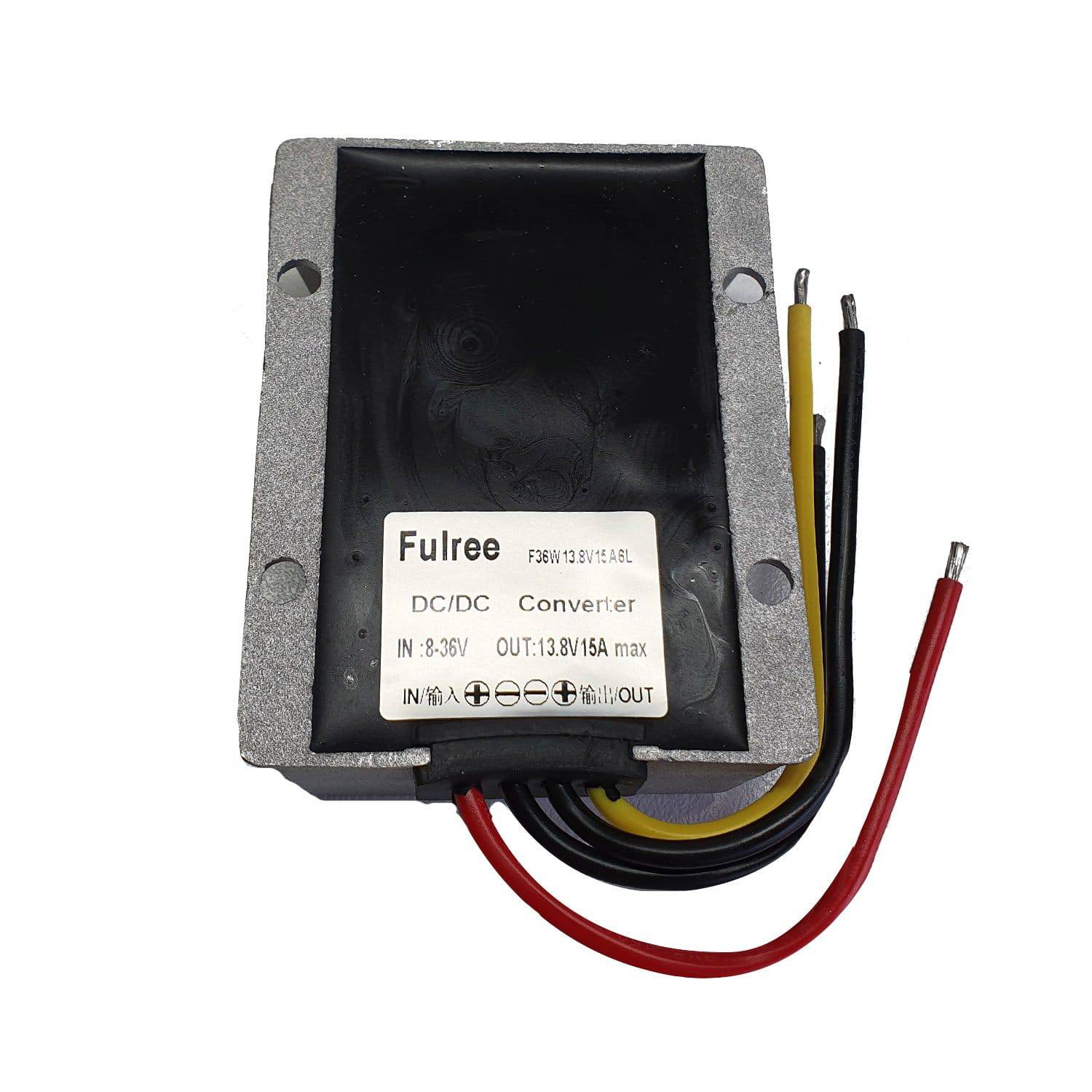 QIKAZZ DC-DC Step Up/Down Converter 12V (8-36V) TO 13.8V – 15AMP | QIKAZZ 4x4 & Camping