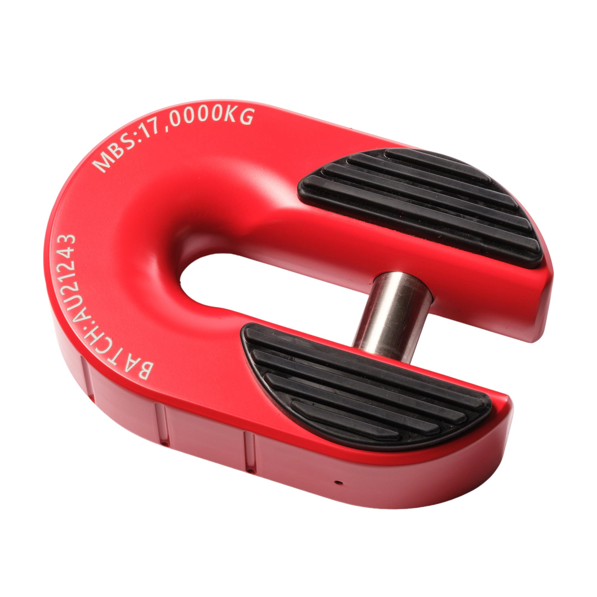 Saber Offroad Alloy Winch Shackle - 7075 Aluminium – Cerakote Red | Saber Offroad