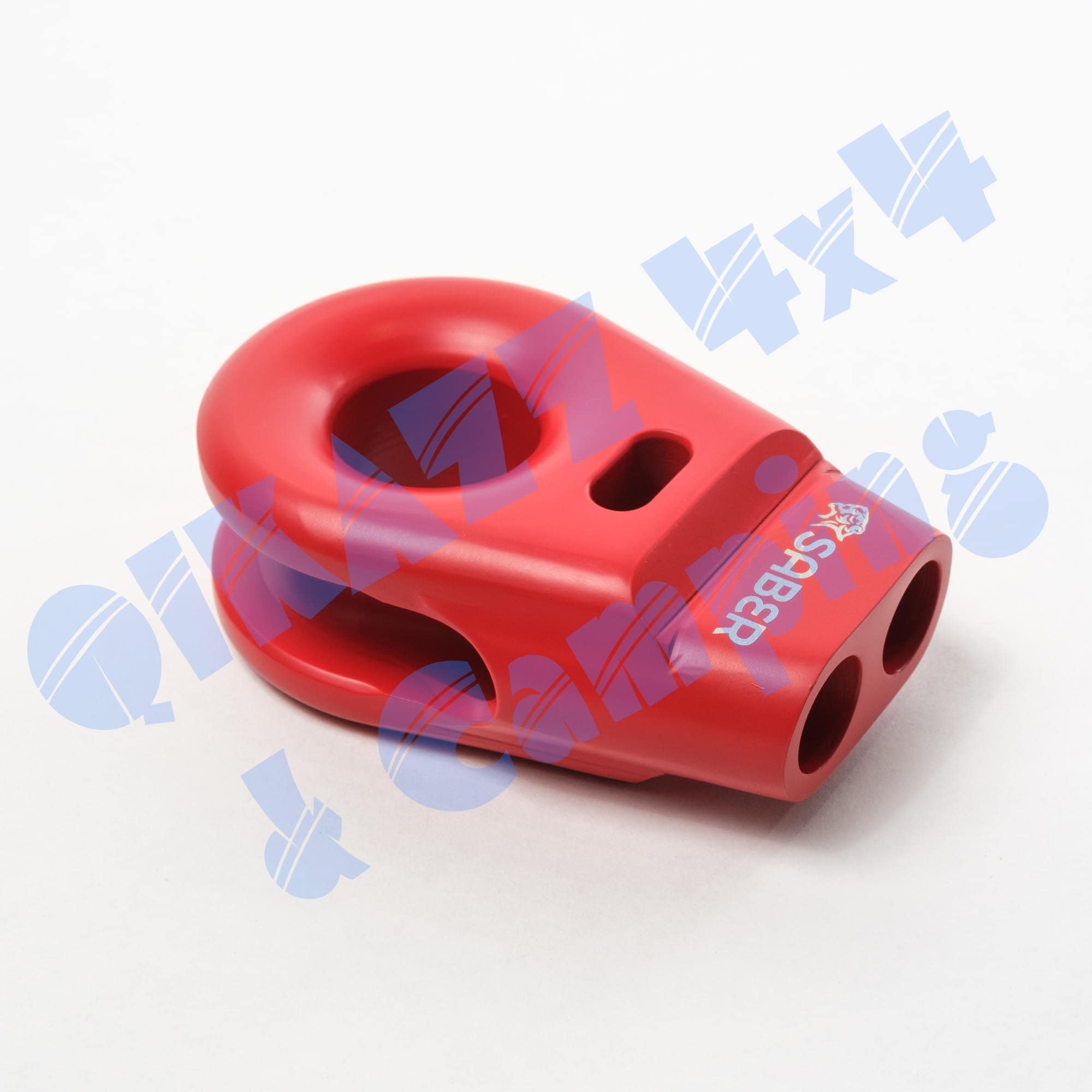Saber Offroad 6061 Aluminium Spliced Winch Thimble – Cerakote Red | Saber Offroad