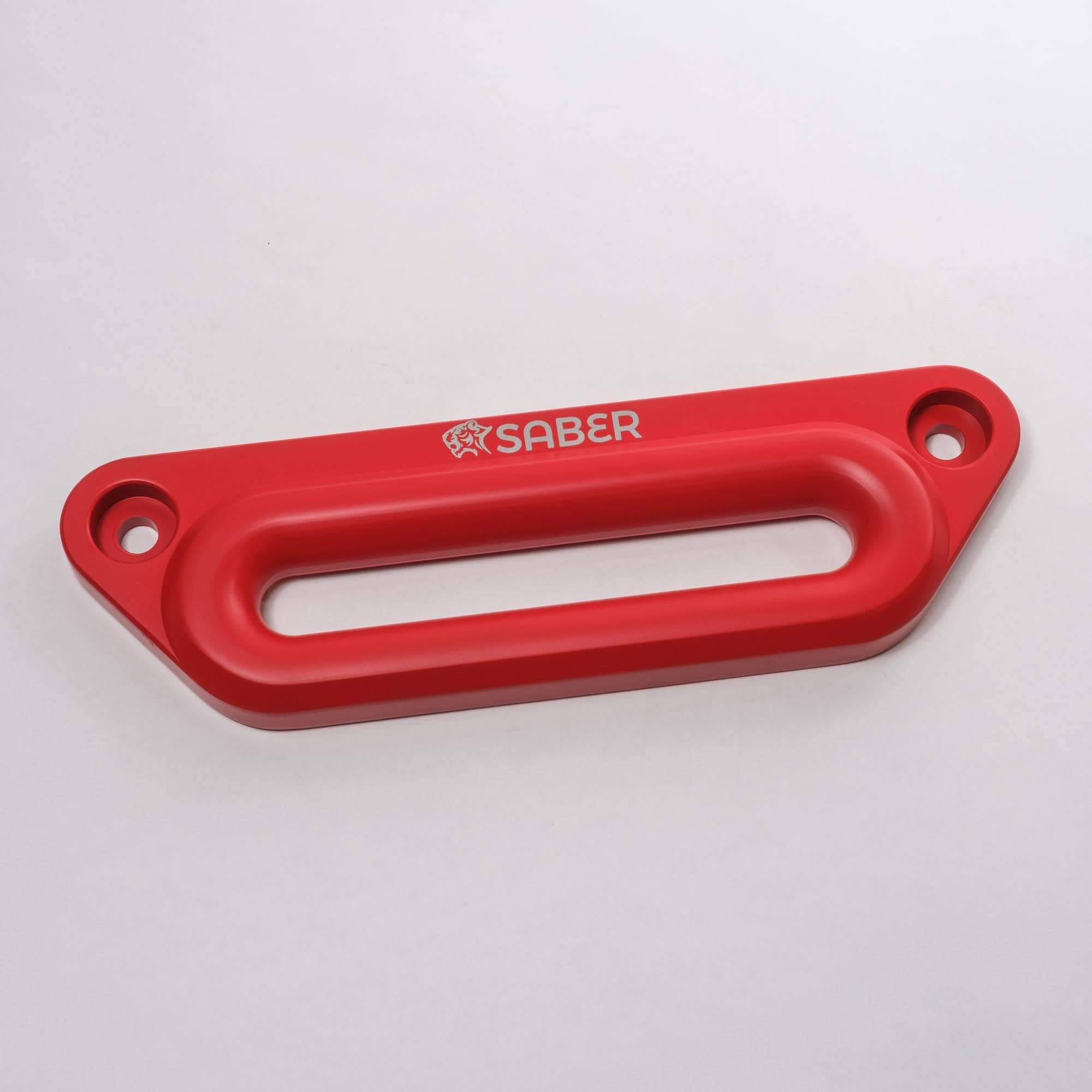 Saber Offroad 6061 Aluminium Offset Fairlead – Cerakote Red | Saber Offroad