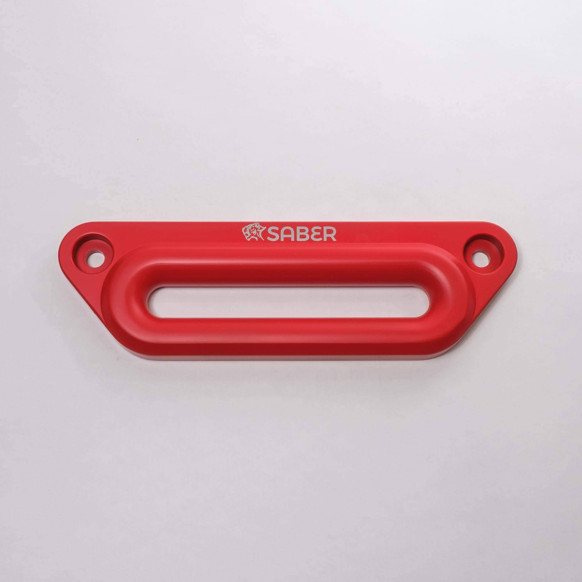 Saber Offroad 6061 Aluminium Offset Fairlead – Cerakote Red | Saber Offroad