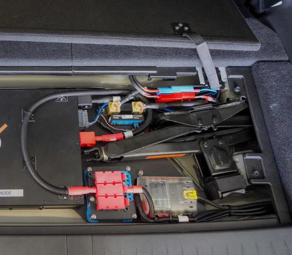 Cangoee 110AH Lithium Dual Battery DIY Kit for Nissan Patrol Y62 Under Rear Floor | Cangoee