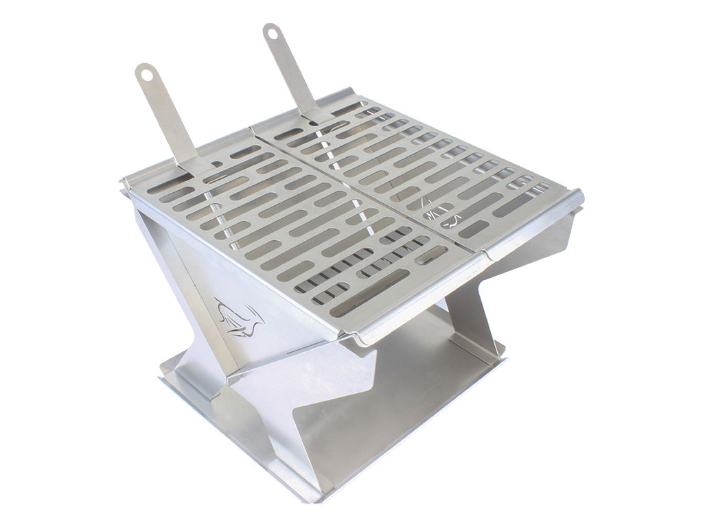 Box Braai/BBQ Grill AND Wolf Pack Pro Kit - by Front Runner | Front Runner