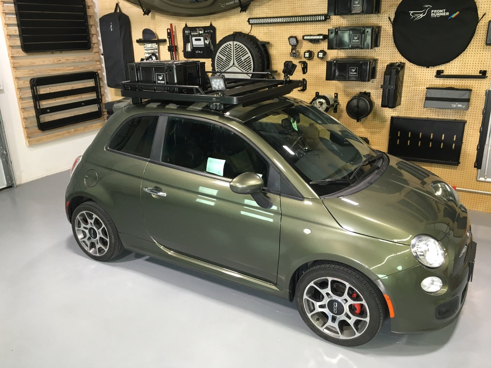 Expedition Rail Kit - Front or Back - for 1255mm(W) Rack - by Front Runner | Front Runner