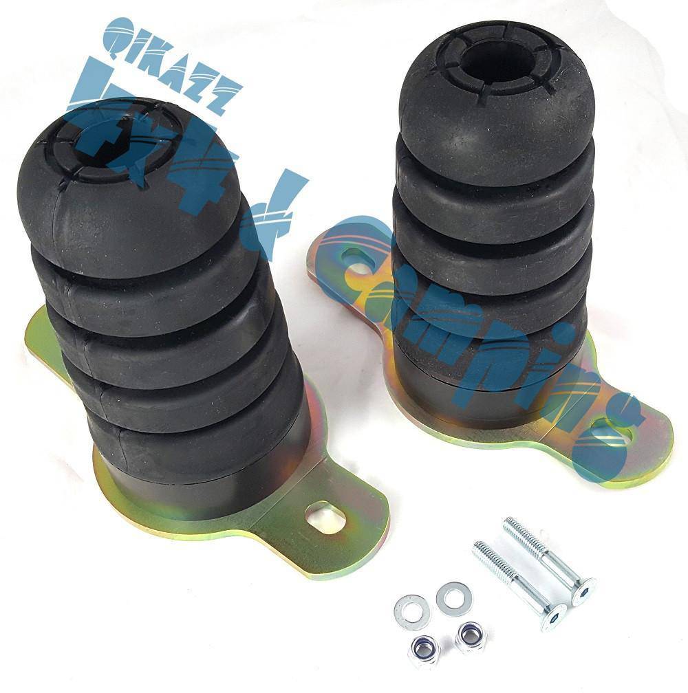 QIKAZZ Rear Bump Stop Extension Kit for Nissan GQ / GU - Suits 4