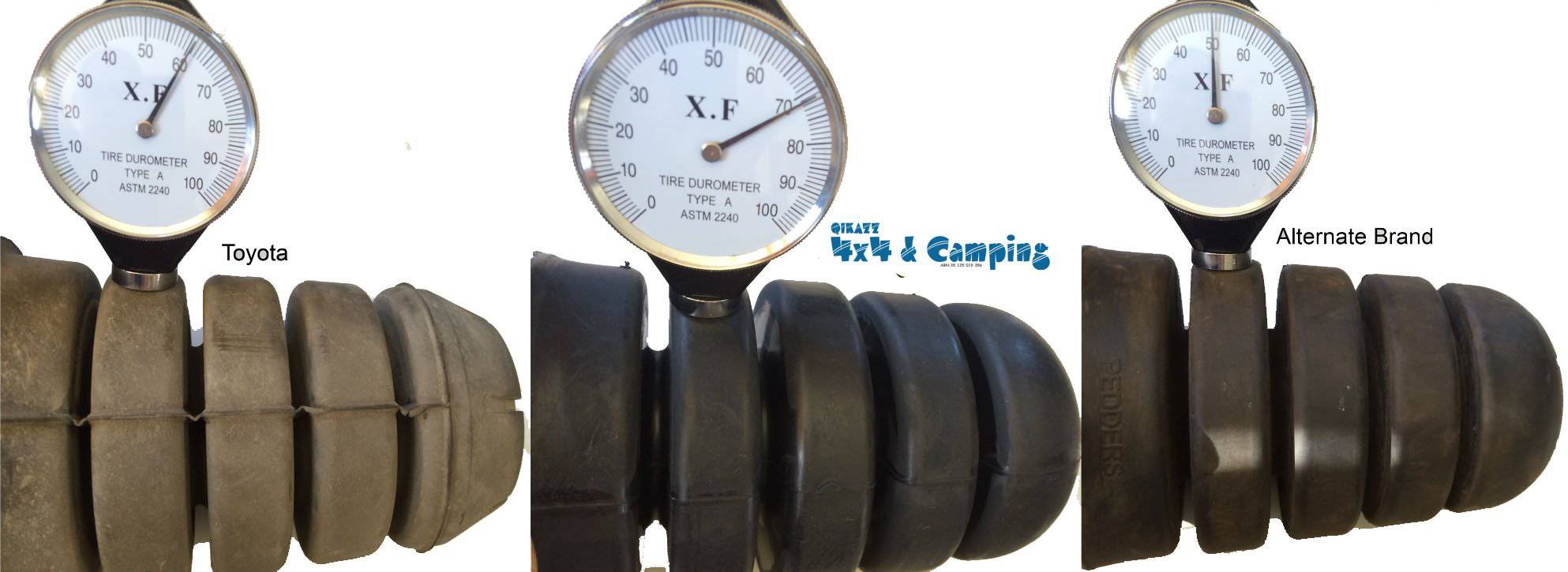 QIKAZZ Rear Bump Stop Extension Kit for Nissan GQ / GU - Suits 4" Lift | QIKAZZ 4x4 & Camping