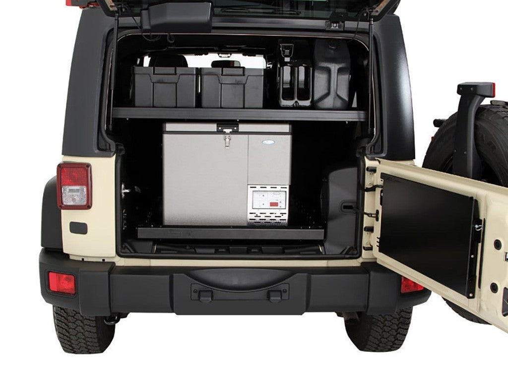 Jeep Wrangler JKU 4-Door Cargo Storage Interior Rack - by Front Runner | Front Runner