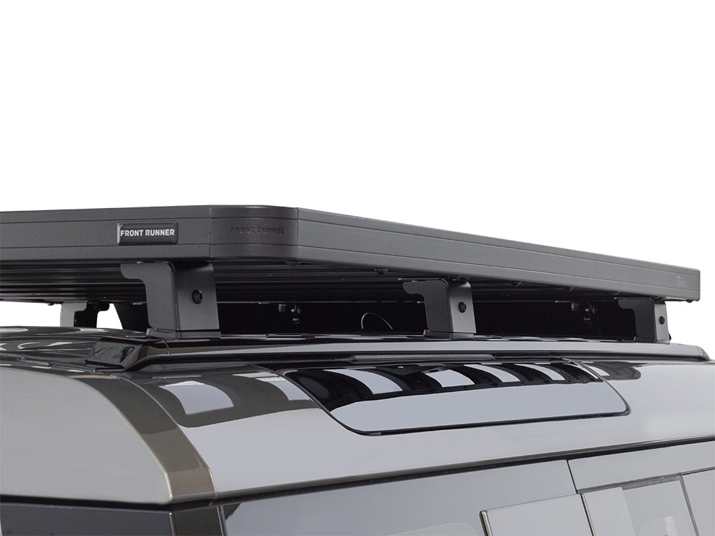 Land Rover New Defender 110 w/OEM Tracks Slimline II Roof Rack Kit - by Front Runner | Front Runner