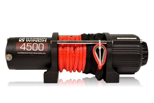 Carbon 4.5k 4500lb ATV/Trailer Winch | Carbon Offroad