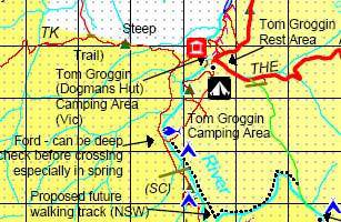 Rooftop's Corryong Omeo Thredbo Adventure Map | Rooftop