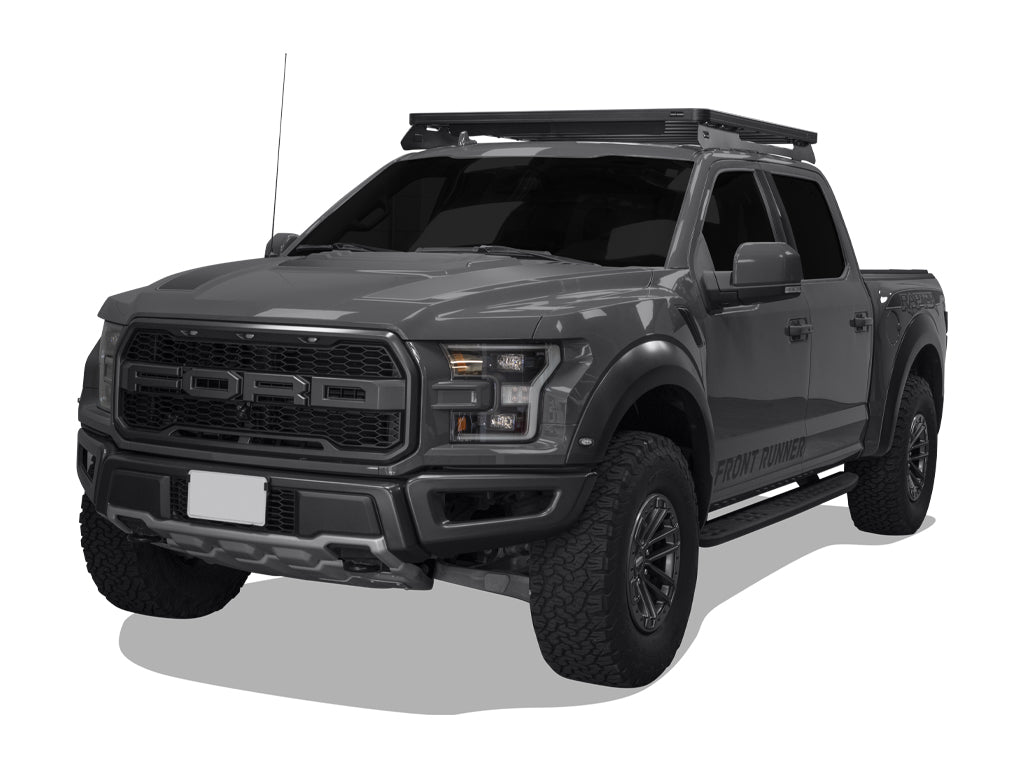 Ford F150 Crew Cab (2009-Current) Slimline II Roof Rack Kit - by Front Runner | Front Runner
