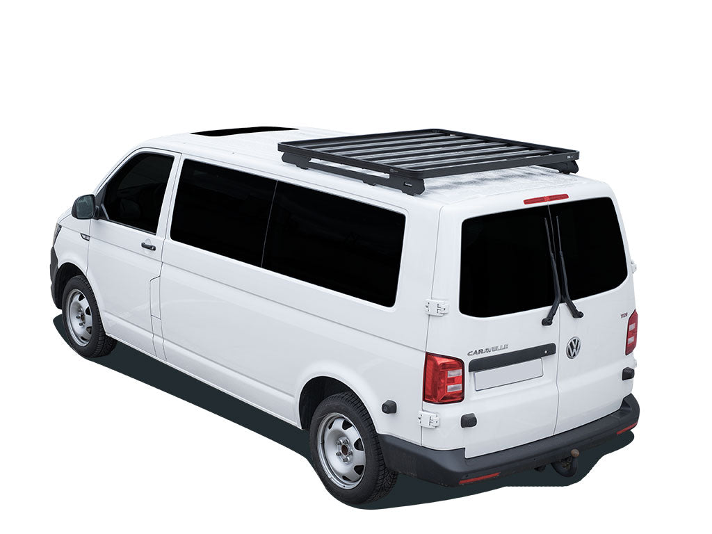 Volkswagen T5/T6 Transporter LWB (2003-Current) Slimline II 1/2 Roof Rack Kit - by Front Runner | Front Runner