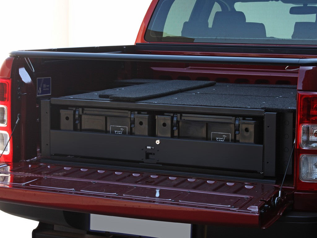 Ford Ranger T6 DC Wolf Pack Drawer Kit - by Front Runner | Front Runner