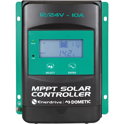 Enerdrive 10A MPPT Solar Charge Controller 12/24v with Display - EN43510 | Enerdrive