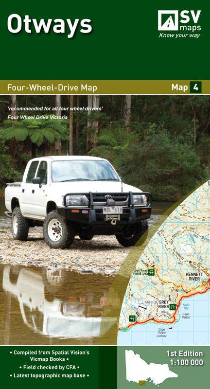 Spatial Vision Otways 4x4 Map 4 | Spatial Vision