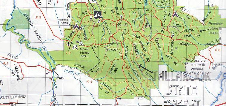 Rooftop's Toolangi Macedon Adventure Map | Rooftop