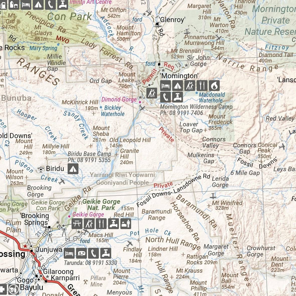 Hema Great Desert Tracks Western Sheet | Hema