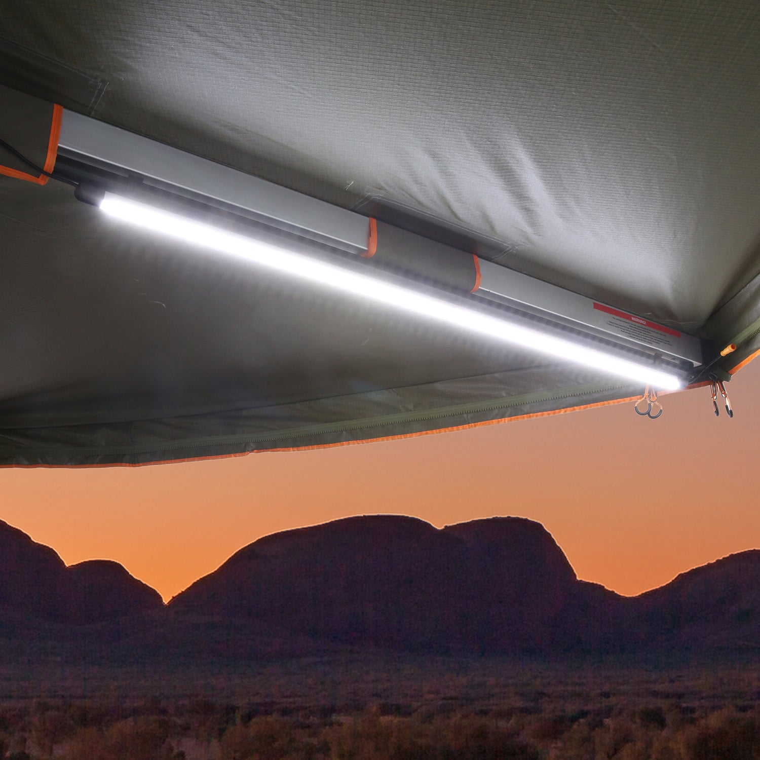 HARDKORR 100cm (1m) White LED Light Bar Kit with Diffuser | Hardkorr