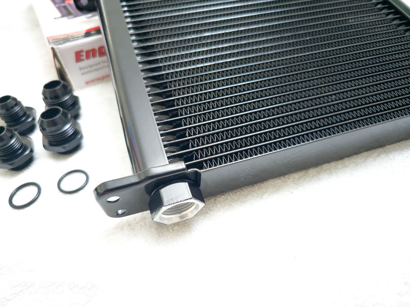 PWR Engine Oil Cooler - Plate and Fin 280 x 256 x 37mm (28 Row) | PWR