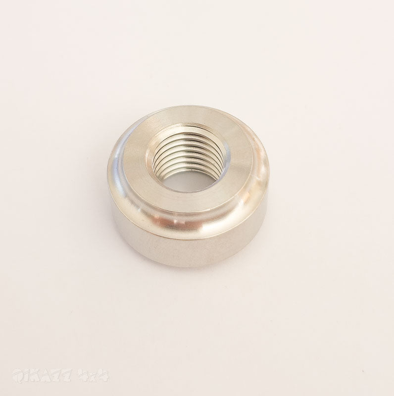 Stainless Steel Weld On Boss for Bosch Coolant Sensor with M12 x 1.5mm Thread