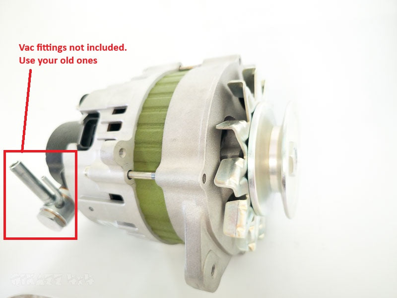 Genuine Hitachi 90A Alternator Kit W/ Vac Pump for Nissan Patrol GQ GU TD42 | Bosch