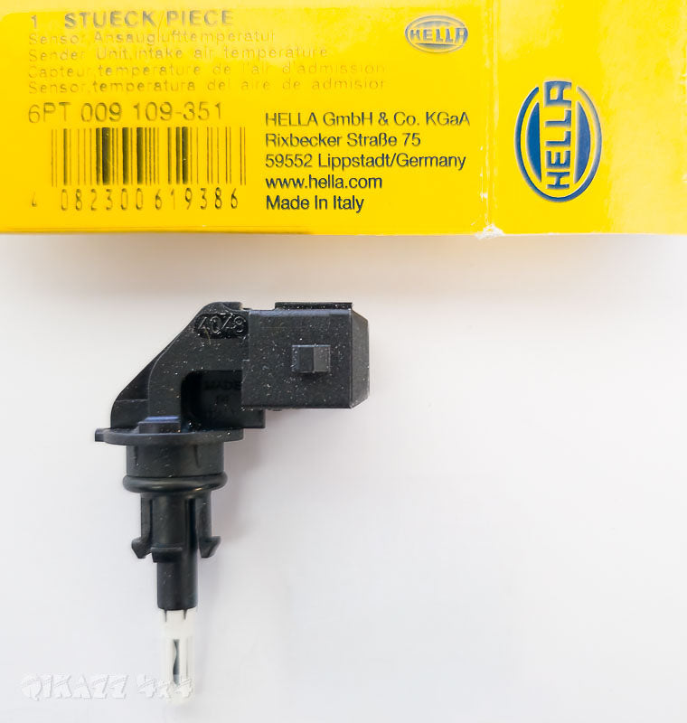 BMW Intake Air Temperature Sensor for M57N2 - Hella 13627792203