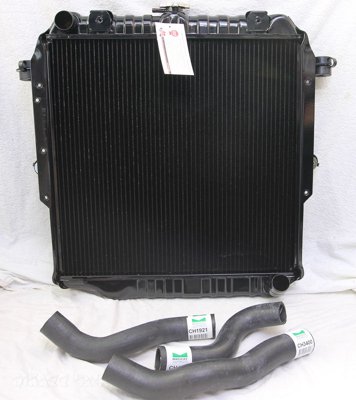 Adrad Brass / Copper Radiator for Toyota Landcruiser 79 Series Manual 01-07 HZJ - Suits Plastic Fan Shroud