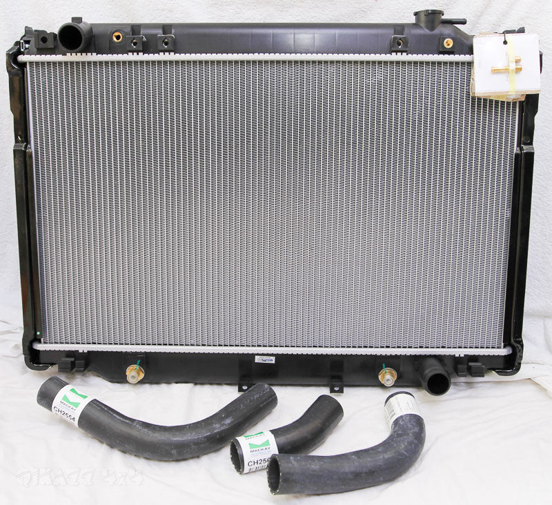 Adrad Alloy / Plastic Radiator for Toyota Landcruiser 80 Series Auto Petrol 90-92 FJ80