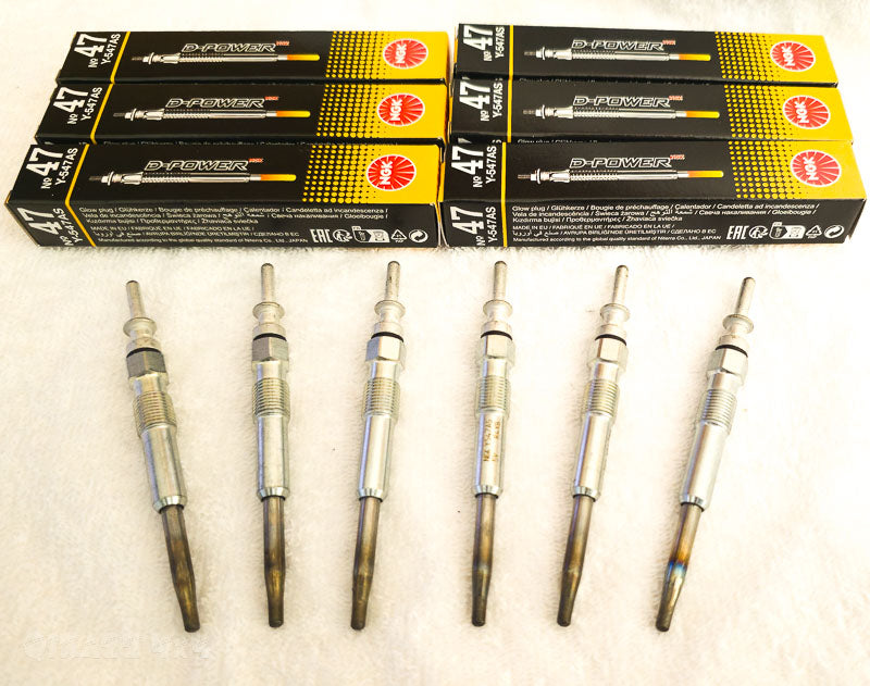 BMW Glow Plug for M57N & M57N2 - NGK 12237786869 (Set of 6) | NGK
