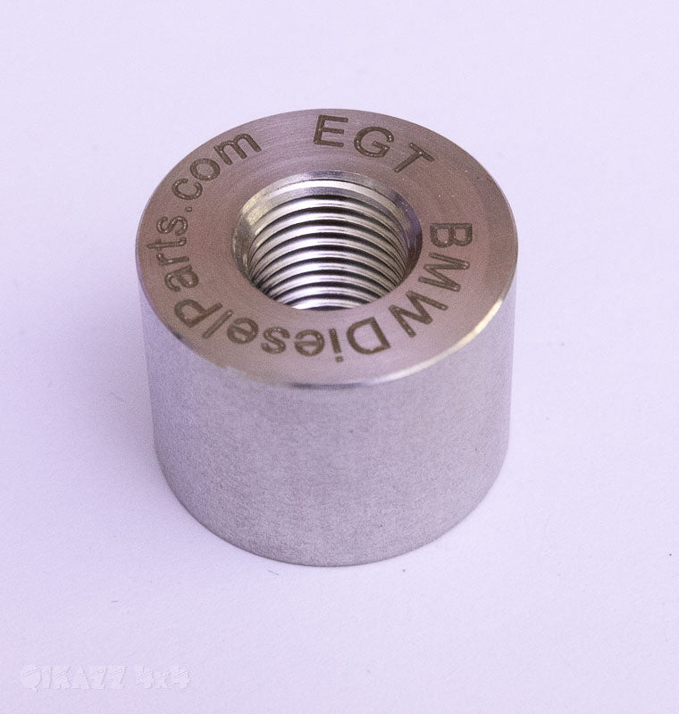 BMW N57 M57 304 Stainless Steel 12mm EGT Weld Bung