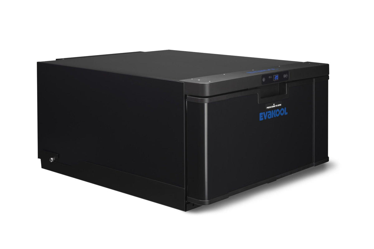 EvaKool 40L Platinum Drawer Fridge Freezer
