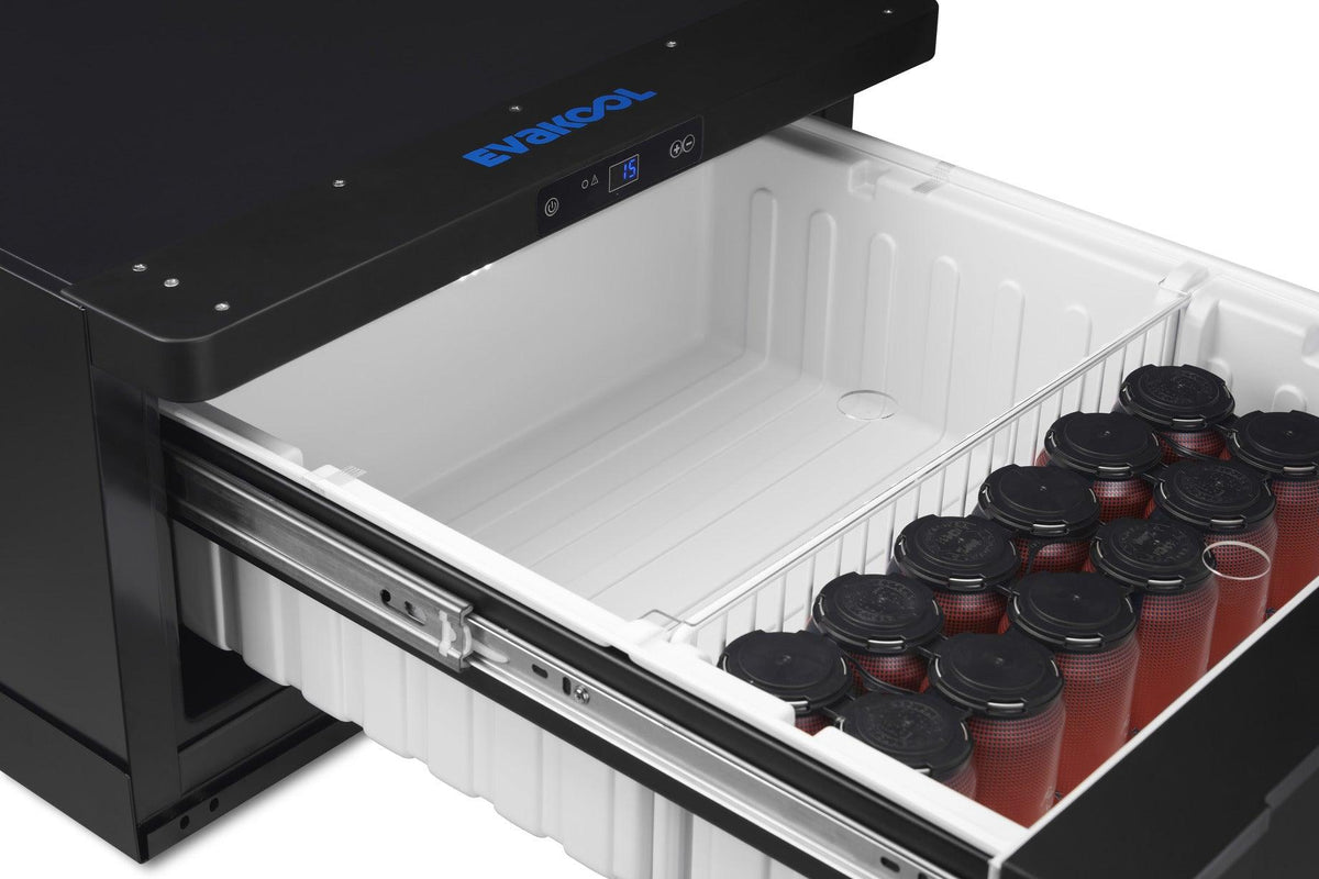 EvaKool 40L Platinum Drawer Fridge Freezer
