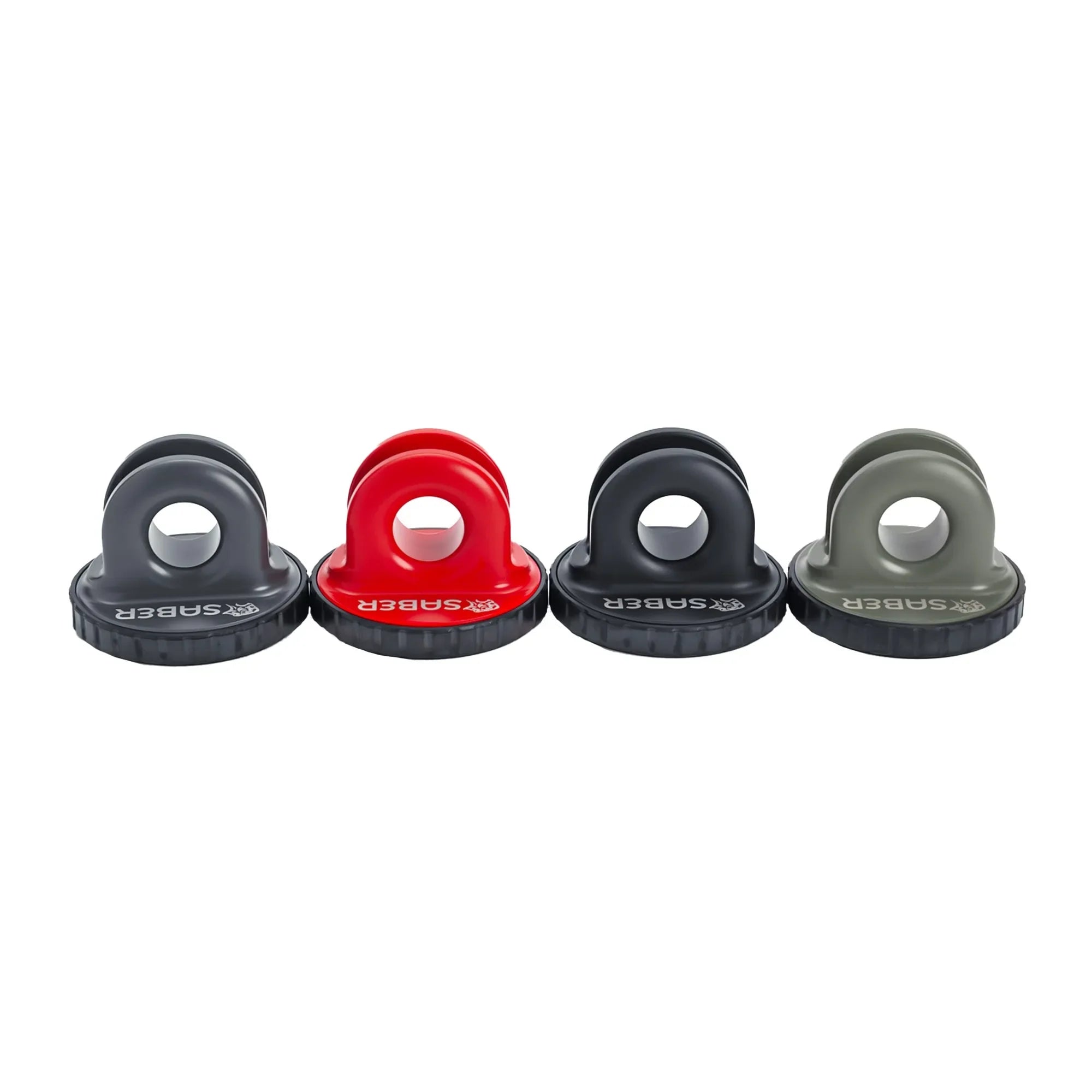 Saber Offroad 6061 Aluminium Spliced Winch Thimble Pro – Cerakote Red