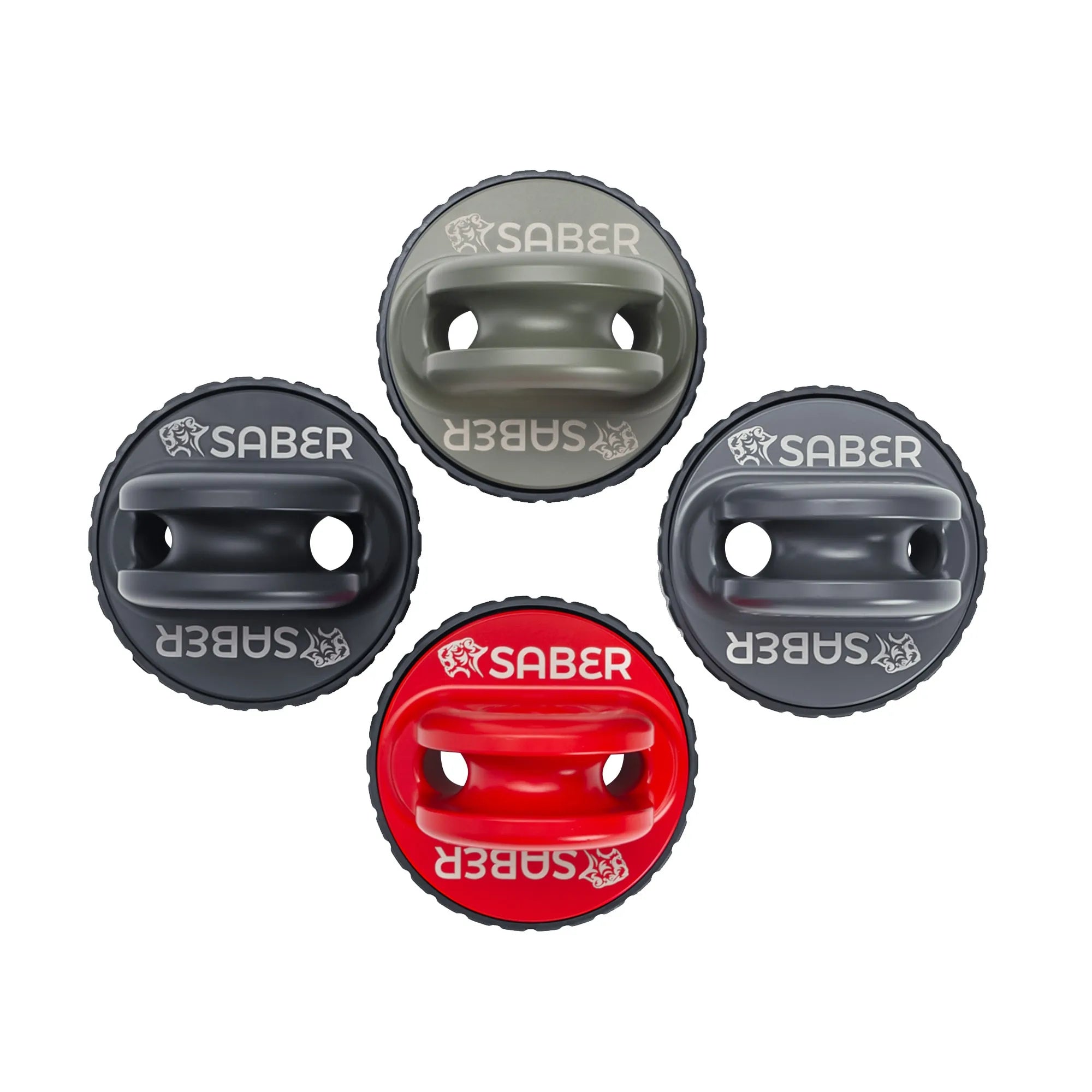 Saber Offroad 6061 Aluminium Spliced Winch Thimble Pro – Cerakote Red